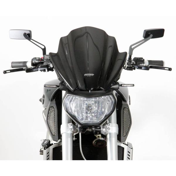 Racingscheibe NRM, YAMAHA MT-09, 14-16, klar