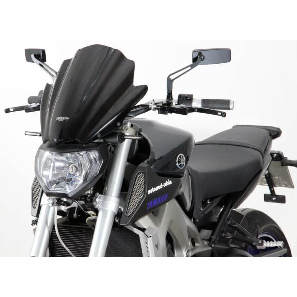 Racingscheibe NRM, YAMAHA MT-09, 14-16, klar