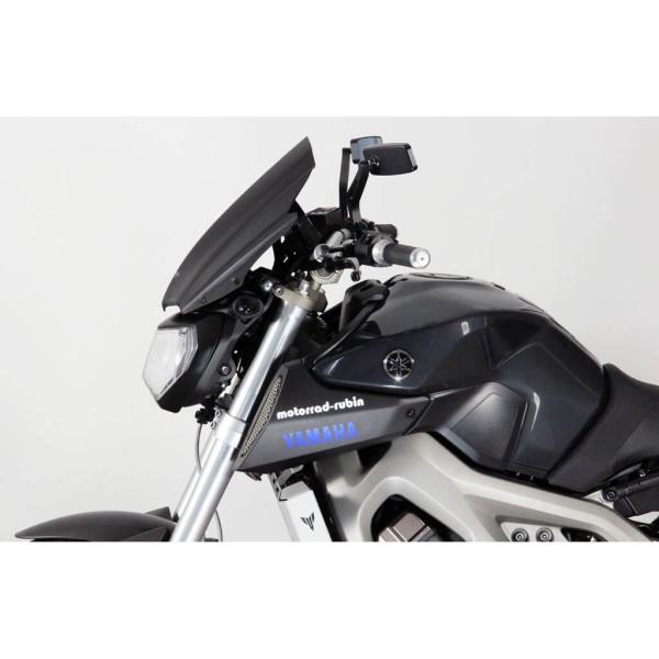 Racingscheibe NRM, YAMAHA MT-09, 14-16, klar