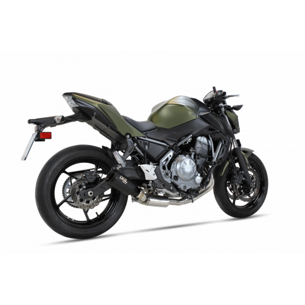 RB Edelstahl black-Komplettanlage Kawasaki Z 650/650 Ninja, 17-19