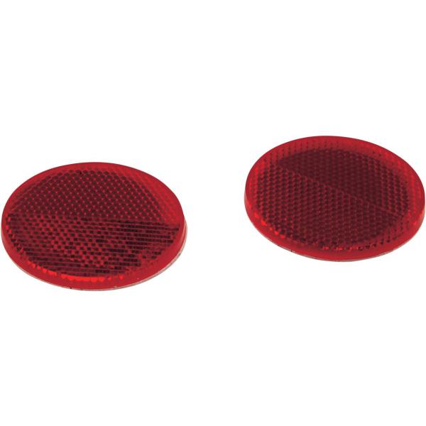 Reflector-Satteltasche - Reflector Lens Kit rund rot