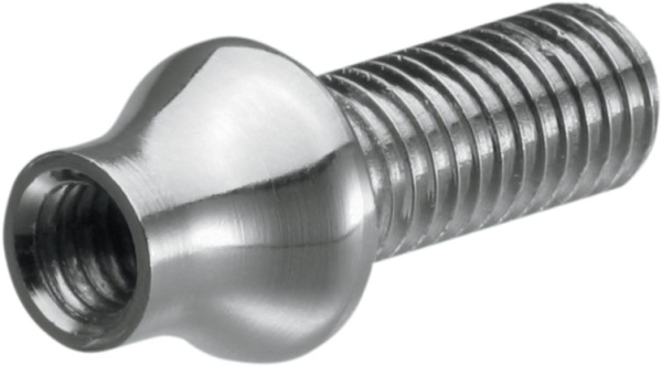 Rig Mounting M8x20 chrome - Rigid Montageteil M8 X 20 Mm für Micro Blinkers Chrome