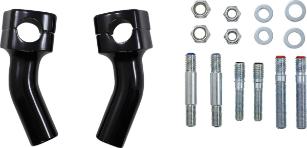 Risers Kickback schwarz - Kickback Riser 1&quote; schwarz