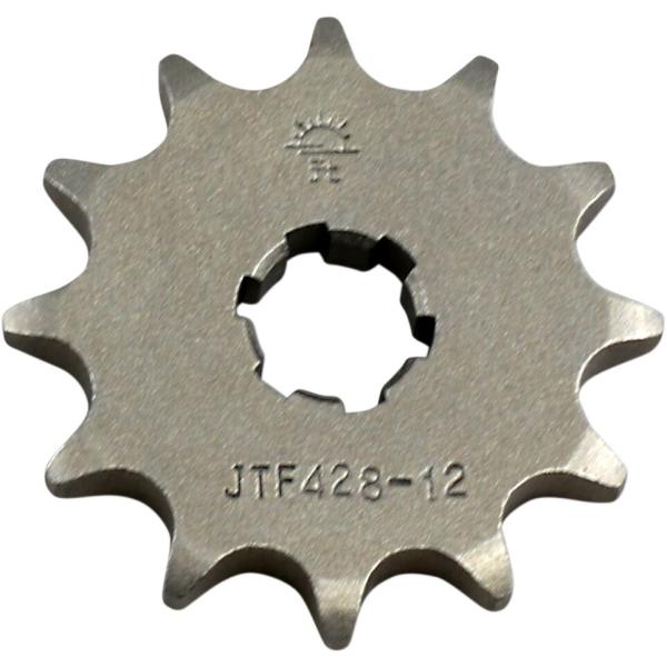 Ritzel Front 12t 428 - Jtf428.12 Front Ersatz Ritzel 12 Teeth 428 Pitch Natural Steel