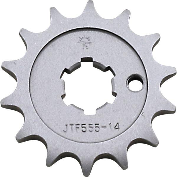 Ritzel Front 14t 428 - Jtf555.14 Front Ersatz Ritzel 14 Teeth 428 Pitch Natural Steel