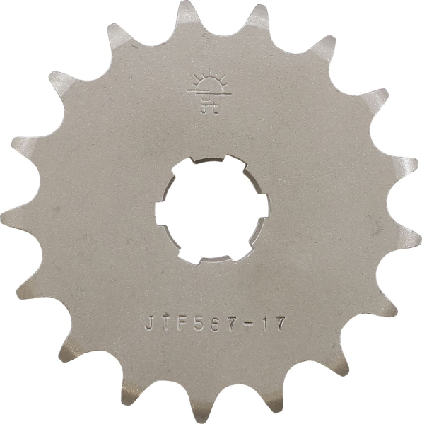 Ritzel Front 17t 530 - Jtf567.17 Front Ersatz Ritzel 17 Teeth 530 Pitch Natural Chromoly Steel Alloy