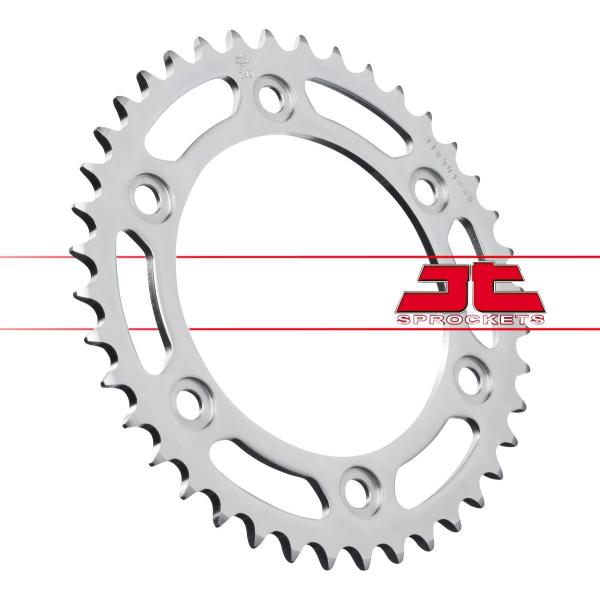 Ritzel hinten 40t 520 - Jtr301.40 hinten Ersatz Ritzel 40 Teeth 520 Pitch Natural C49 High Vergaser Steel