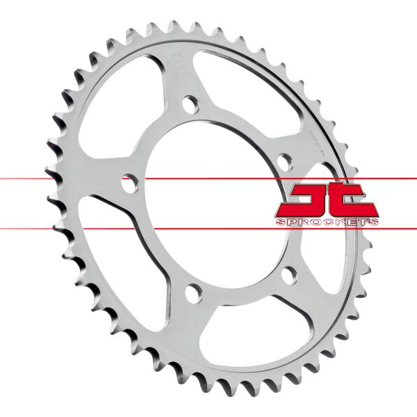 Ritzel hinten 43t 525 - Jtr702.43 hinten Ersatz Ritzel 43 Teeth 525 Pitch Natural C49 High Vergaser Steel