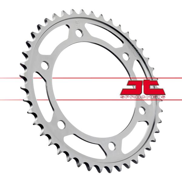 Ritzel hinten 44t 525 - Jtr1307.44 hinten Ersatz Ritzel 44 Teeth 525 Pitch Natural C49 High Vergaser Steel