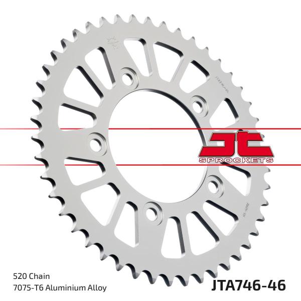 Ritzel hinten 520 46t Alu - Ritzel hinten 520 46t Alu