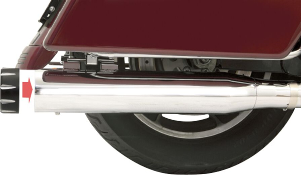 Schalldämpfer 4 Qc Fl 95-16ch - Schalldämpfer Quick Change Chrome