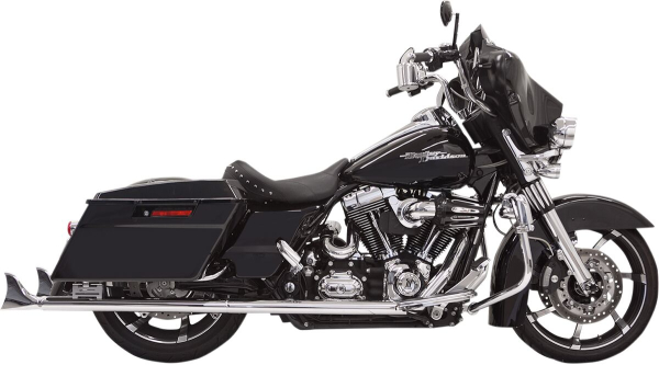 Schalldämpfer Fshtal 36&quote; 95-16 - Schalldämpfer Slip On 36&quote; True doppel Fishtail Chrome