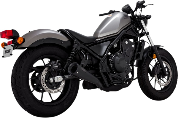 Schalldämpfer schwarz Honda Rebel - Schalldämpfer schwarz Honda Rebel