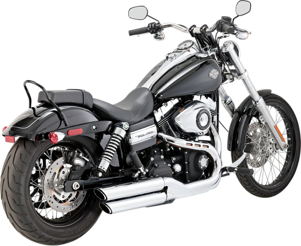Schalldämpfer Tw-Sl Ch08-17fxdf - Schalldämpfer Twin Slash 3&quote; Chrome