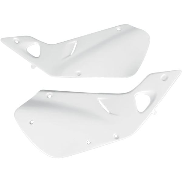 Seitliche Abdeckung Cr250 97-99 White - Seitliche Tafeln Honda Cr125/250 White