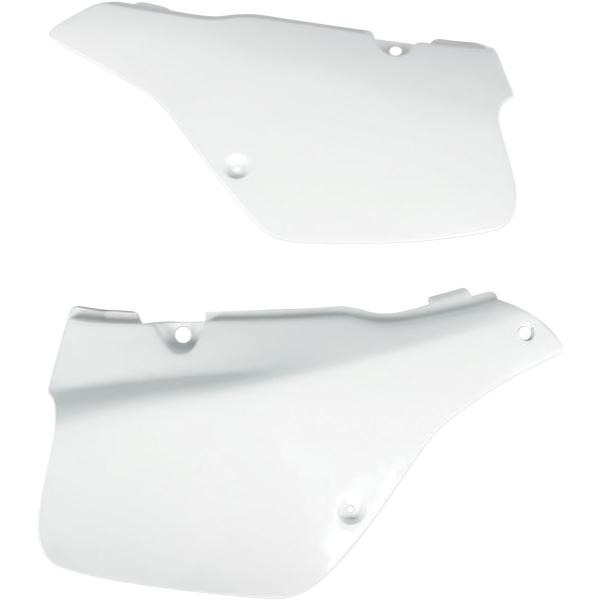 Seitliche Abdeckung Rm250 89-92 White - Seitliche Tafeln Suzuki Rm250 White