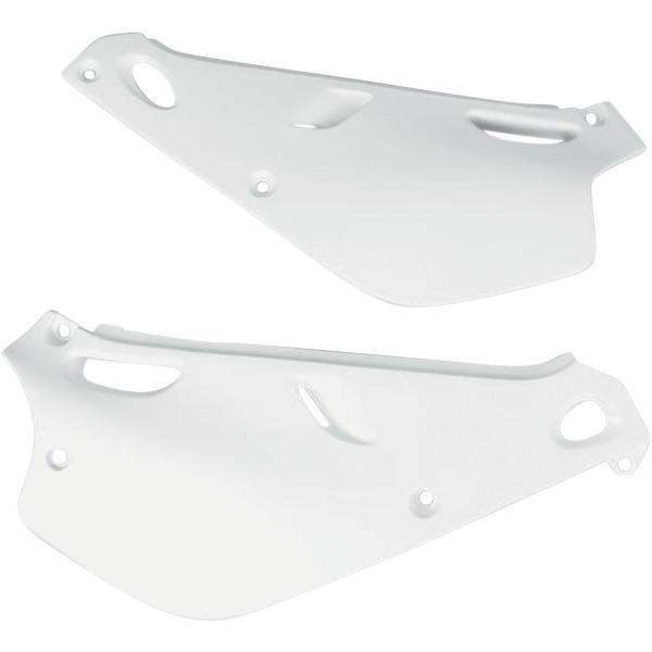 Seitliche Abdeckung Yz80 93-01 White - Seitliche Tafeln Yamaha Yz80 White