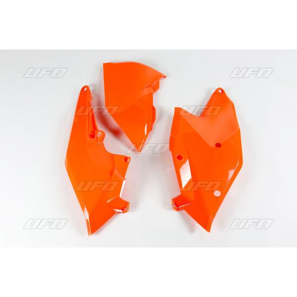 Seitliche Tafel Ktm16-18 Flo Or - Seitliche Tafeln W/Airbox Abdeckung Ktm Sx/Sx-F/Exc Fluo orange