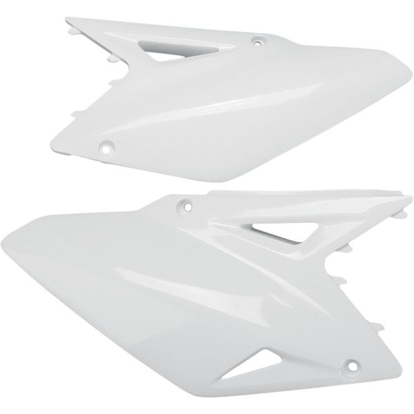 Seitliche Tafel Rmz450 08-17 Wht - Seitliche Tafeln Suzuki Rmz450 White