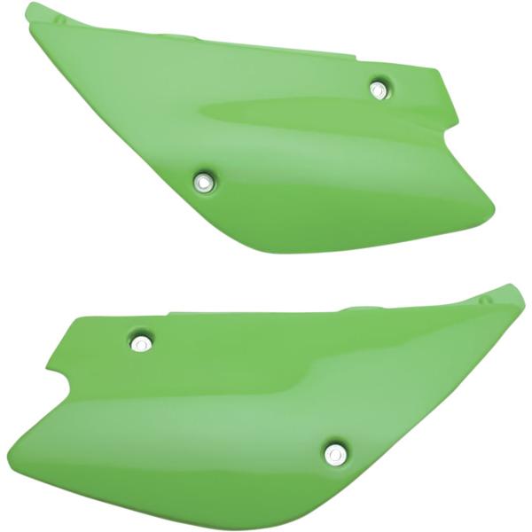 Seitliche Tafeln Kx80/85 98-13 Grn - Seitliche Tafeln Kawasaki Kx85 Kx-grün