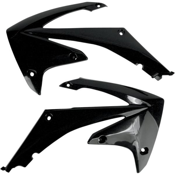 Shroud Rad 09 Crf450 Bk - Kühlerhülse Covers Honda Crf250/450r schwarz