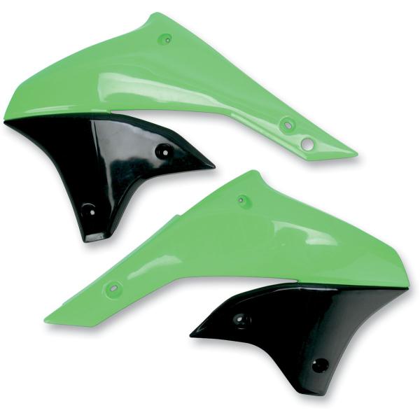 Shroud Rad Klx450r Grn - Kühlerhülse Covers Kawasaki Klx450r Kx-grün