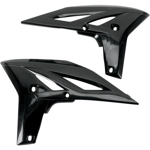 Shroud Rad Yzf250 10 schwarz - Kühlerhülse Covers Yamaha Yz250f schwarz