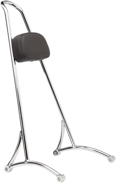 Sissy Bar 06 Fxd Tall Cro - Sissy Bar Tall W/Unterlage Chrome
