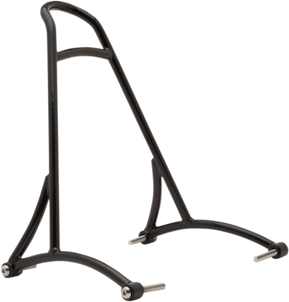 Sissybar 06 Fxd Short schwarz - Sissy Bar Short W/Unterlage schwarz Powder-Coated