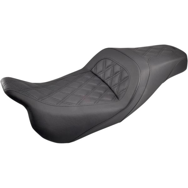 Sitz Ls Slim - 2-Up Sitz Slim Front|hinten Leather|Saddlehyde™|Saddlegel™ schwarz