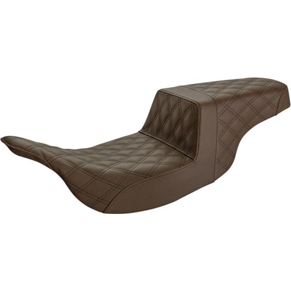 Sitz Step Up Ls Brown - Step Up Sitz - Lattice Stitched - Brown