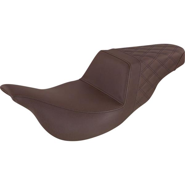 Sitz Stepup Brn hinten Ls Flh - 2-Up Sitz Step Up Ls Front|hinten Saddlehyde™|Saddlegel™ Brown