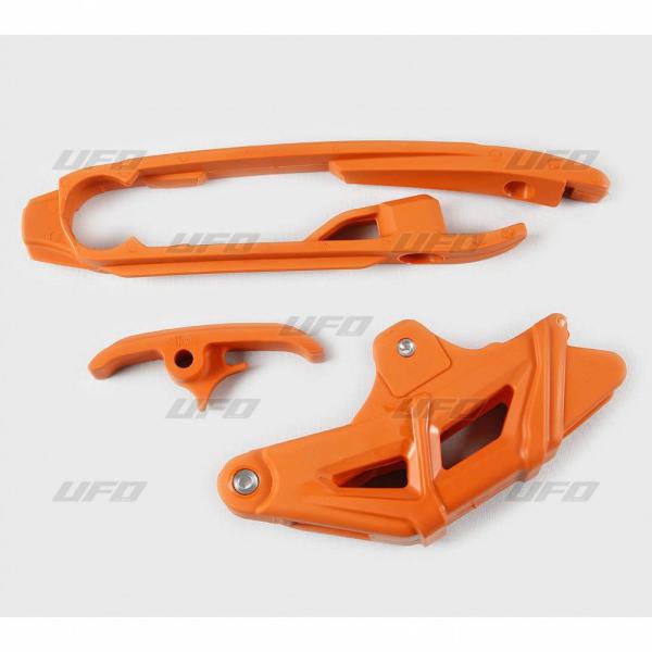 Slider+Kette Kit Sx Org 16- - Kettenführung & Slider Kit Ktm Sx/Sx-F orange