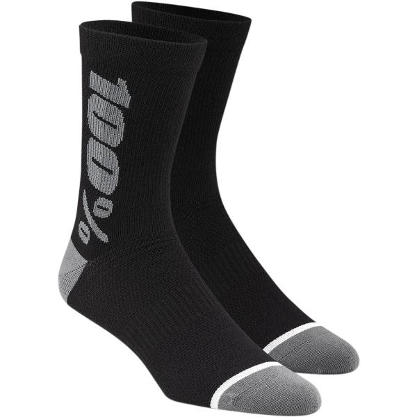 Socks Rhythm Bk/Gy Lg/XL - Rythym Merino Performance Socks schwarz/Gray L/XL