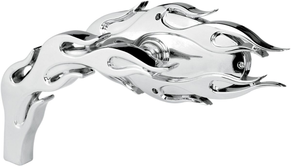 Spiegel Alt Flmd L chrome - Spiegel Flamed Micro Chrome Left