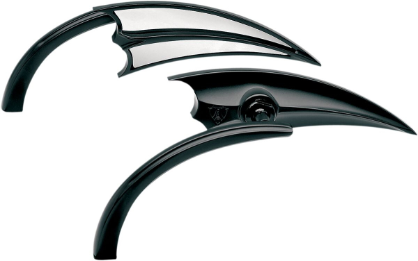 Spiegel Scoop schwarz Lt - Spiegel Scoop Micro schwarz Left
