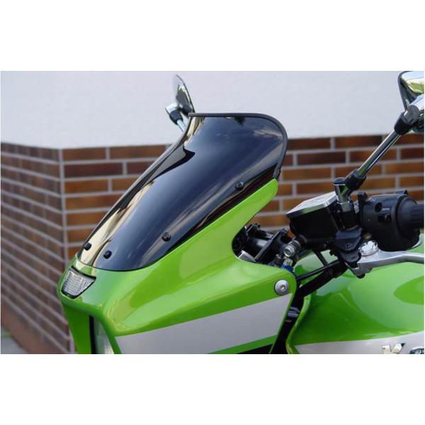 Spoilerscheibe, KAWASAKI ZRX 1100, 97-, schwarz