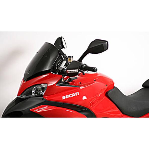 Sportscheibe, DUCATI Multistrada 1200, schwarz, 09-12, kurz