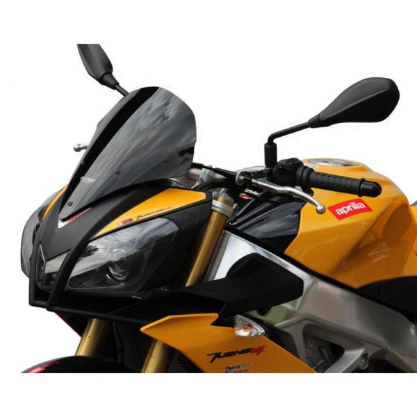 Sportscheibe SPM, APRILIA Tuono 1000 V4R, 11-14 schwarz