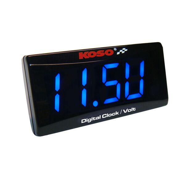 Super Slim Uhr/Voltmeter