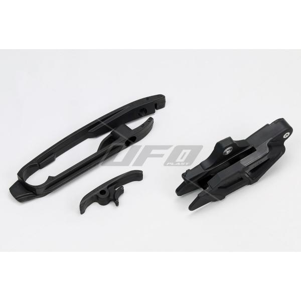 Sw/Ch Kit Hus Tc/Fc/Te/Fe - Kettenführung & Slider Kit Husqvarna Tc/Te/Fe/Fc schwarz