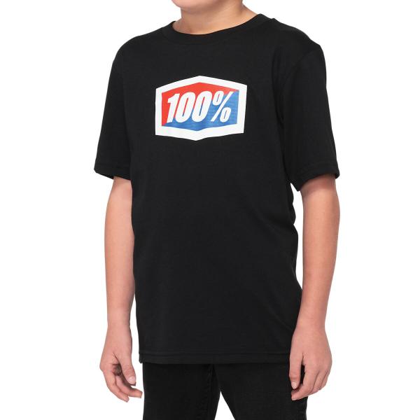Tee 100% Official Bk Lg - Official T-Shirt schwarz Large