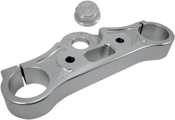 Tree Upper 06-17 Fxd Clr - Upper Tree 49mm Alloy Clear