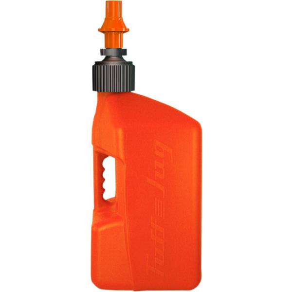 Tuff Jug Container 10l Org - Container 10l orange With orange Quick Fill Nozzle