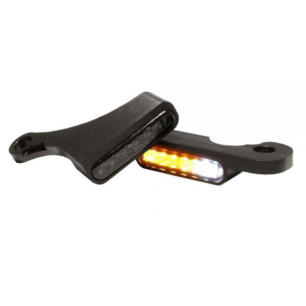 Turnsig+Pl Led Stail Bk - Lenker Mounting Led Blinkers W/Position Beleuchtung schwarz