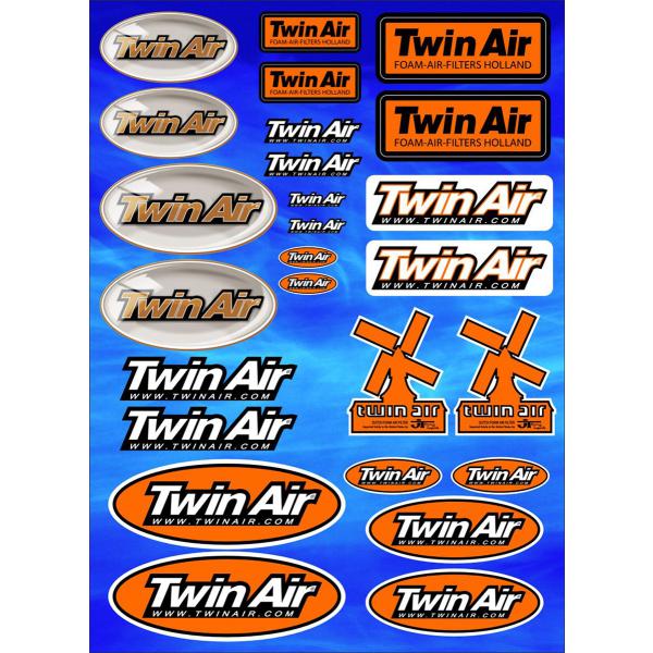 Twinair Sticker Sheet - Twinair Sticker Sheet