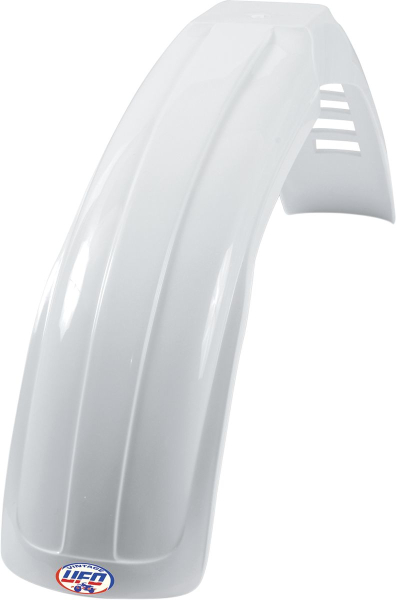 Uni Frfdr Cr End L78-83wh - Oldtimer Uni Front Schutzblech Mx/Enduro Large (78-83) White