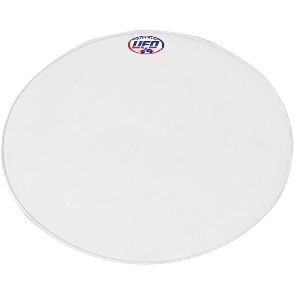 Uni Oval Plate 70- Wh - Oldtimer Uni Oval Plate (Since 70) White