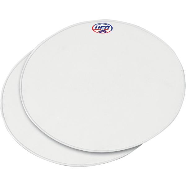 Uni Oval Plate Wh 2pc - Oldtimer Uni Oval Plate (Since 70) White (2-Pack)