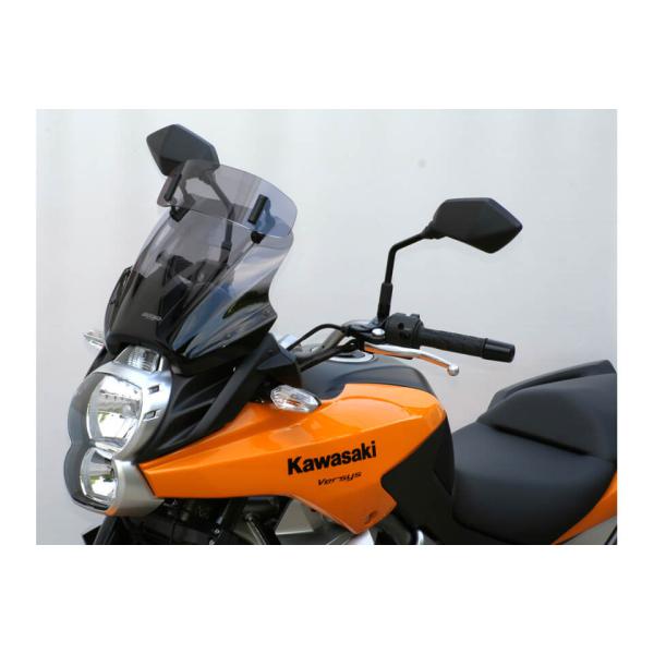 Vario-Touring-Scheibe VTM, KAWASAKI VERSYS 650 Bj. 2010-2014, rauchgrau